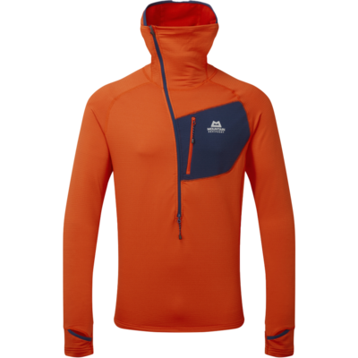 Mountain Equipment Men's Eclipse Hooded Zip Tee