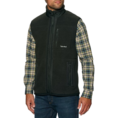 Timberland Men's Mixed Media Sherpa Vest