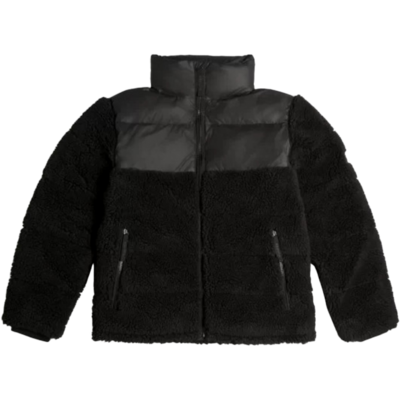 Hunter Men's Wanderer Vegan Shearling Insulated Mid Puffer Jacket