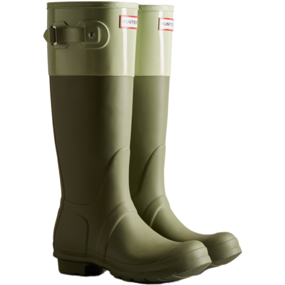 Hunter Women's Colour Block Tall Wellington Boots
